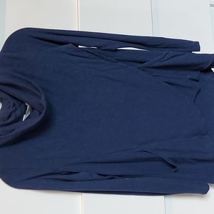 Super soft wrap front tunic.